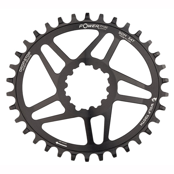 WolfTooth Drop-Stop A Chainring DM Sram Boost Oval